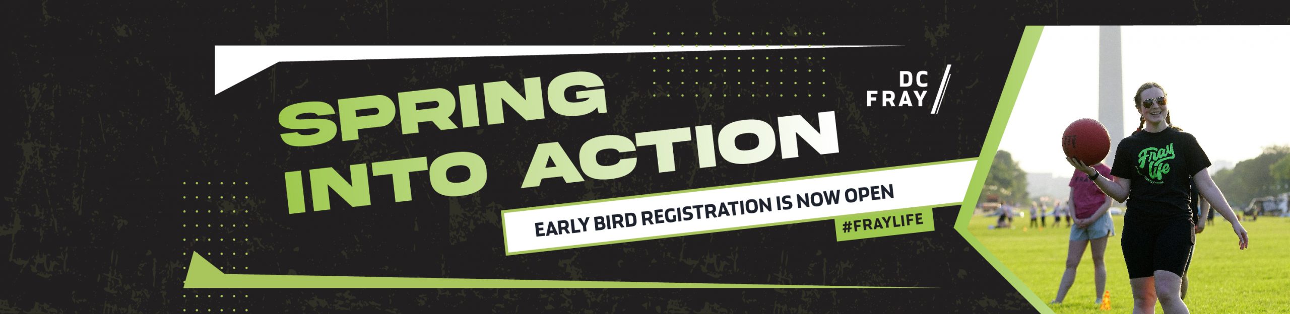 Early bird registration for spring leagues is now open!