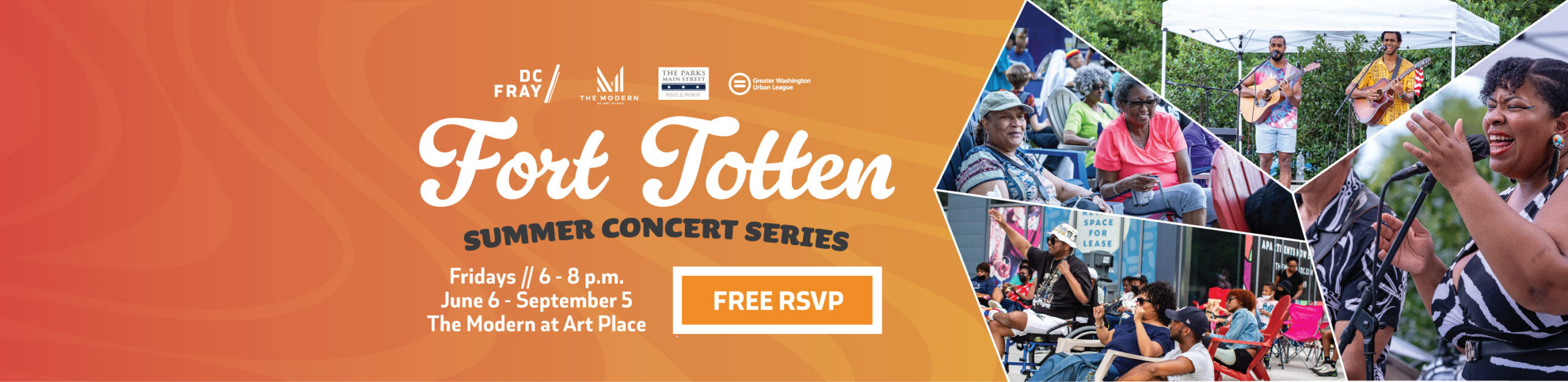 Fort Totten Summer Concert Series 2025 - Free RSVP!