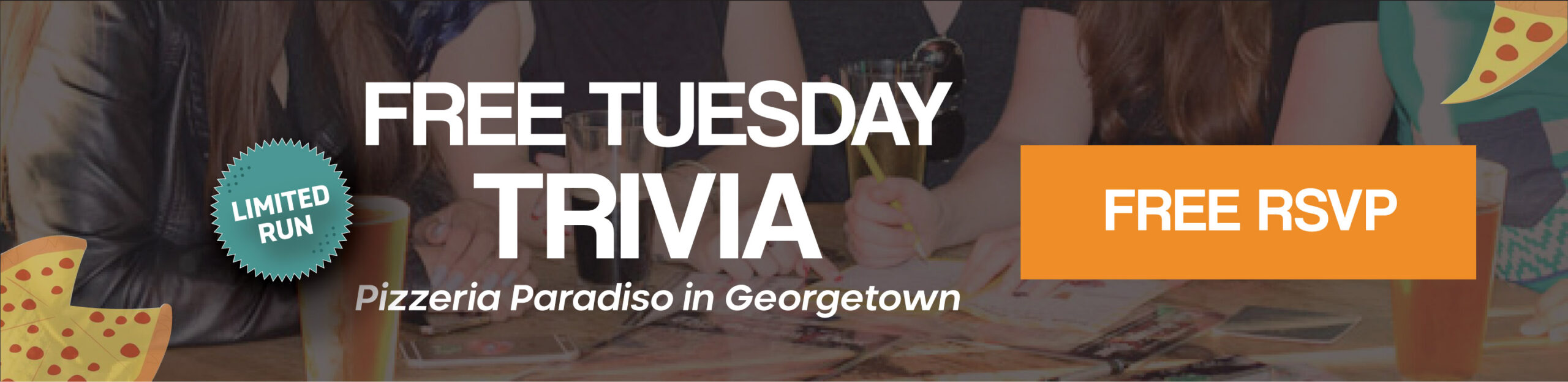 Free Tuesday Trivia at Pizzeria Paradiso