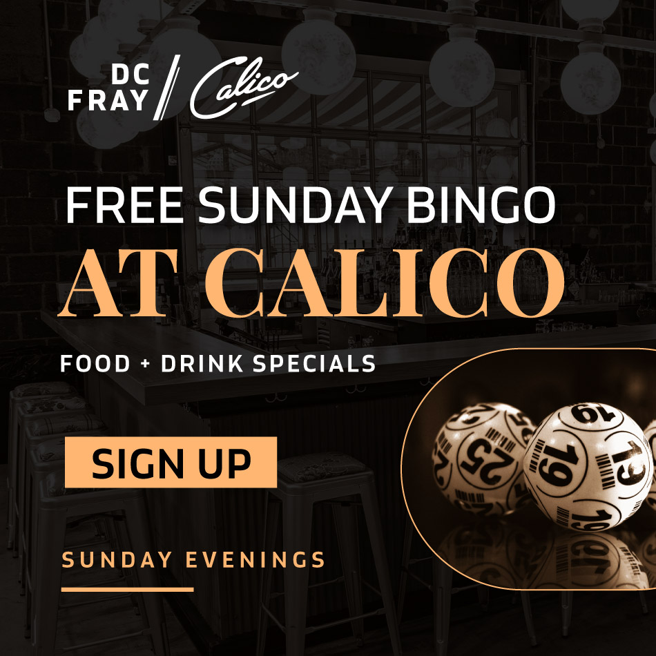 Free Sunday Bingo at Calico