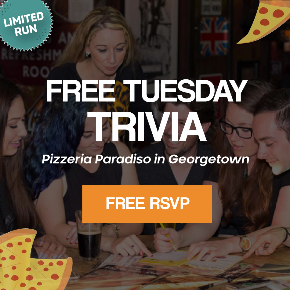 Free Tuesday Trivia at Pizzeria Paradiso