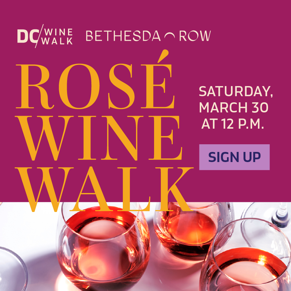 Bethesda Row Rosé Wine Walk