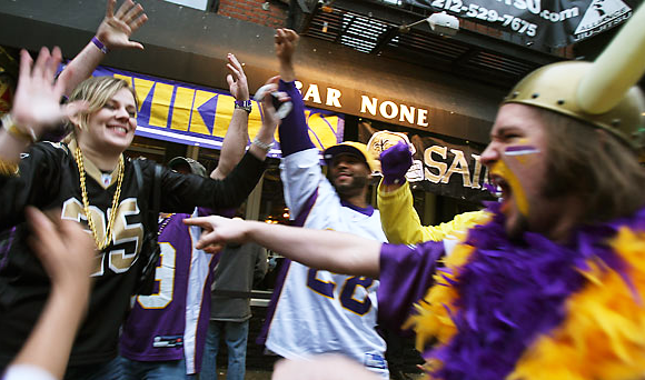 Skol! Vikings skol! Vikings fan living in Romania it's near