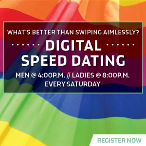 LGBTQ Speed Dating Ad